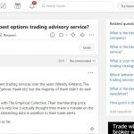 Find the Best Options Trading Advisory Service Advice On Quora