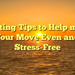 Shifting Tips to Help make Your Move Even and Stress-Free